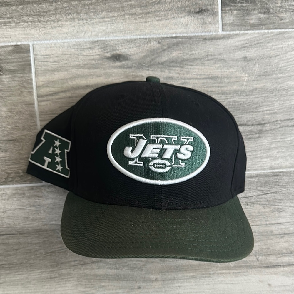Black and Green Jets Cap